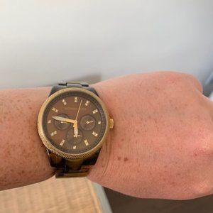 Michael Kors Tortoise Watch